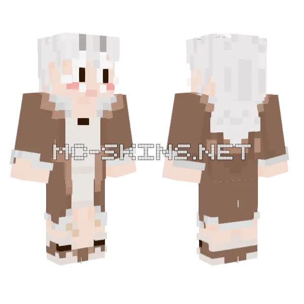 Stelle Thilksmo Minecraft skin, front and back
