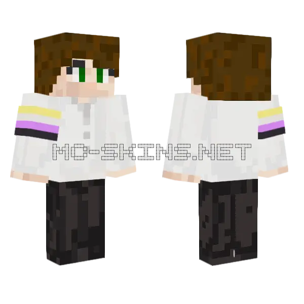 Step Skin Minecraft skin, front and back