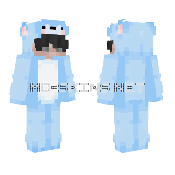 Sticht Boy 7praayyy Minecraft skin, front and back