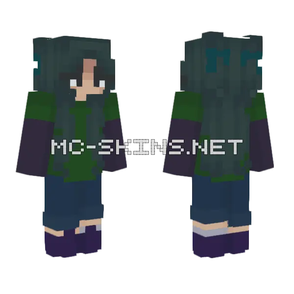 Still Feel Pce Minecraft skin, front and back