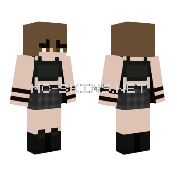 Still Into You Minecraft skin, front and back
