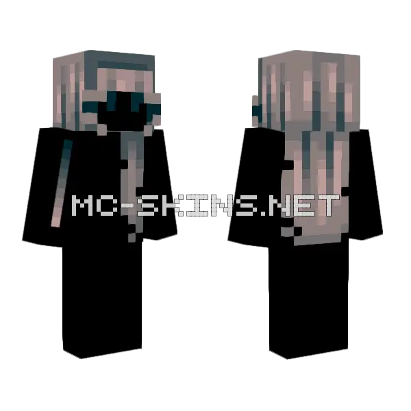 Stingray Hb Minecraft skin, front and back