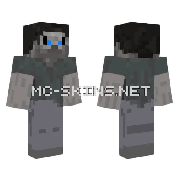 Stone Golem Warrior, front and back