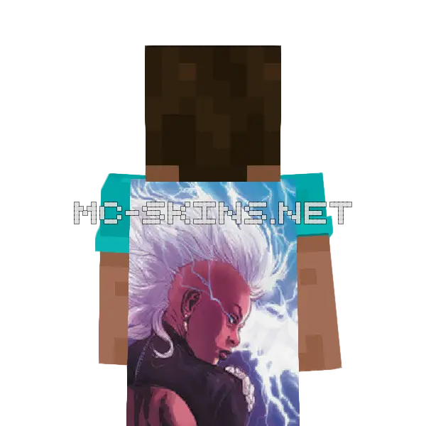 Storm cape, outside and lining