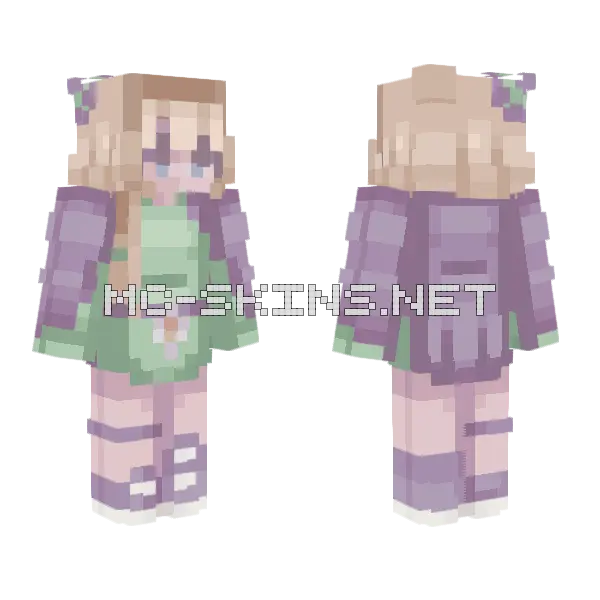 Strange Magic SF Minecraft skin, front and back