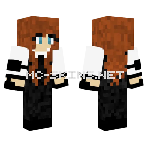 Straykids Freeze Chan Minecraft skin, front and back