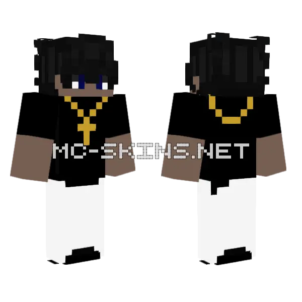 Streetware Nick Minecraft skin, front and back
