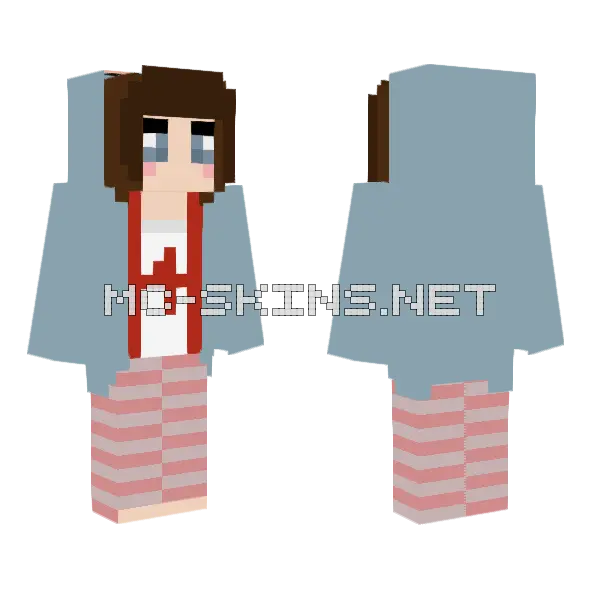 Striped Shirt Boy, front and back