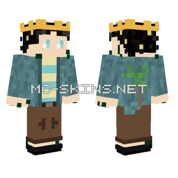 Studio Hawaii Honestcelery60 Minecraft skin, front and back