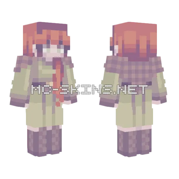 Stuff We Did Minecraft skin, front and back
