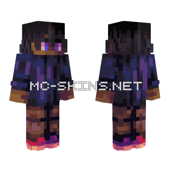 Stunning Contest Entry Minecraft skin, front and back