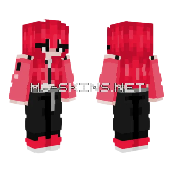 Style Girl Minecraft skin, front and back