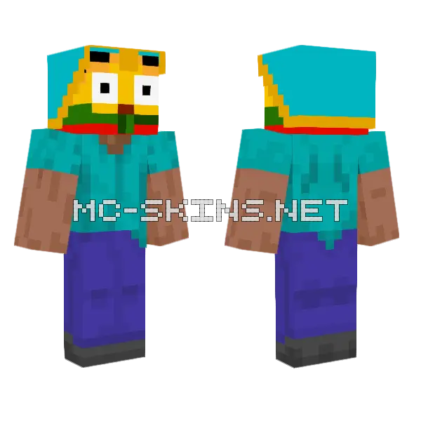 Subhadra Minecraft skin, front and back