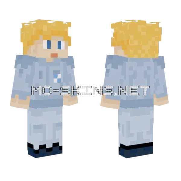 Subject 31 Minecraft skin, front and back