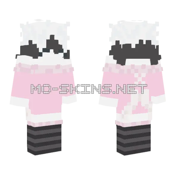Sugar Skin Minecraft skin, front and back