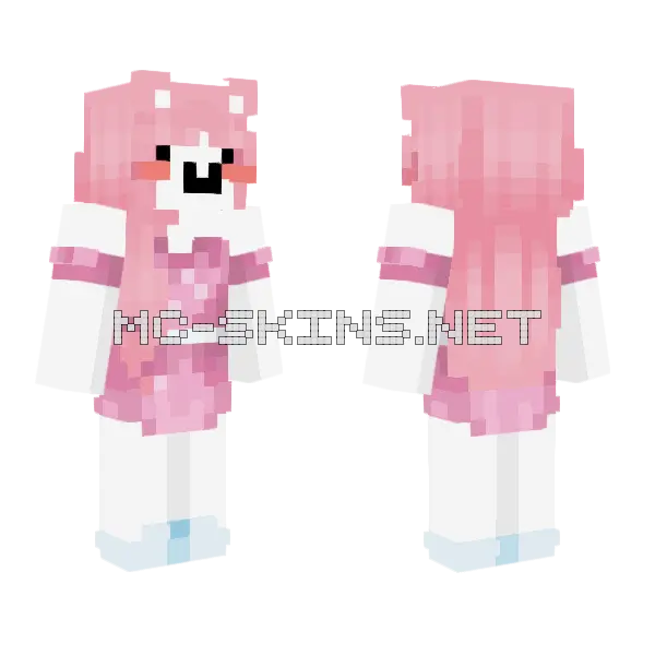 Suji Gala Minecraft skin, front and back