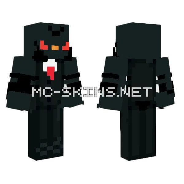 Sukuna Duck Minecraft skin, front and back