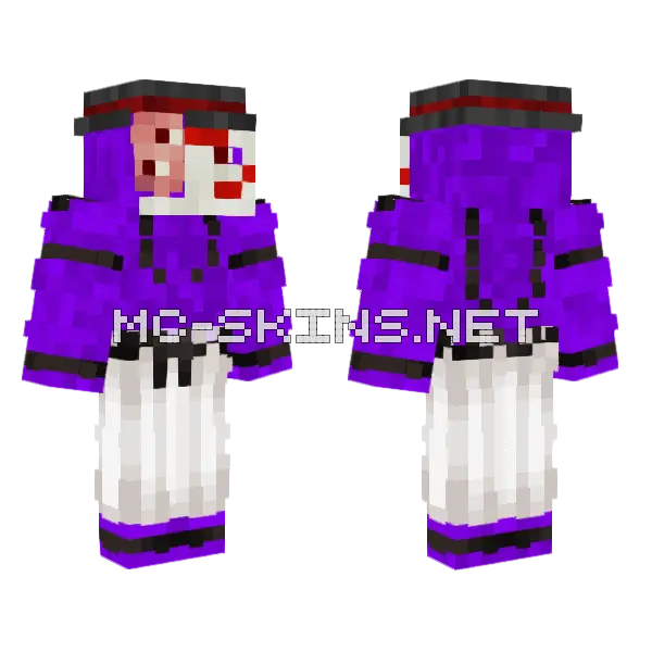 Sukuna G Pav Heian Era Minecraft skin, front and back