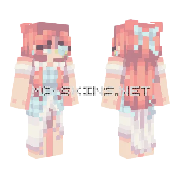 Summer In The Hills Minecraft skin, front and back