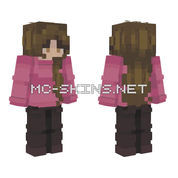 Summer Is Coming Minecraft skin, front and back