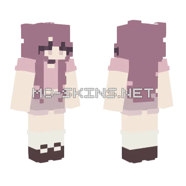 Summer Skin Minecraft skin, front and back