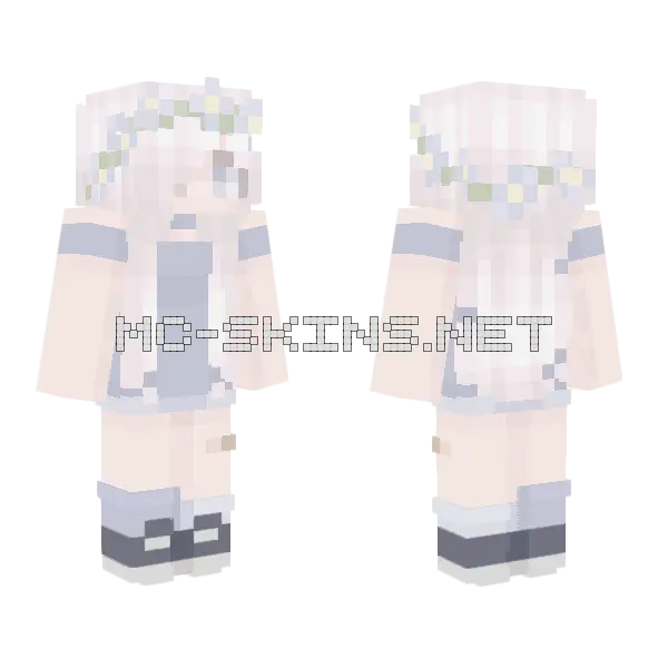 Summertime Sadness Minecraft skin, front and back