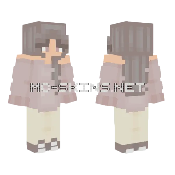 Sundae Pce Minecraft skin, front and back