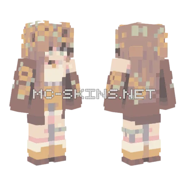 Sunday Skin Minecraft skin, front and back