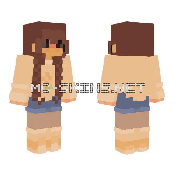 Sunflowers Rc Minecraft skin, front and back