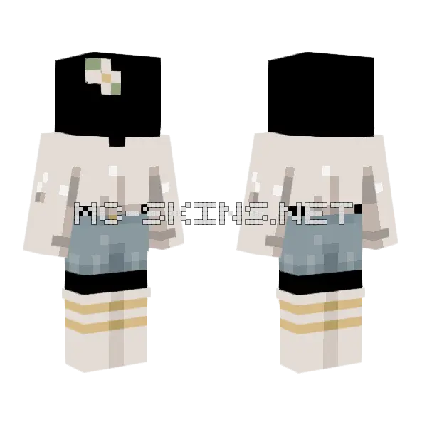 Sunny Days Kitchen Minecraft skin, front and back