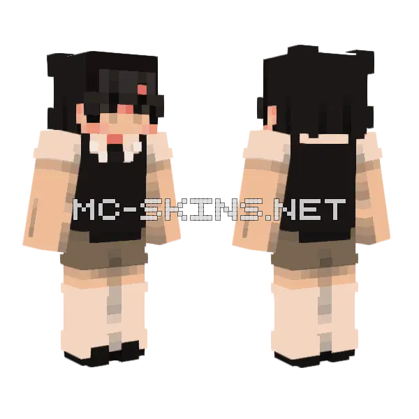 Sunny Hgfs Minecraft skin, front and back