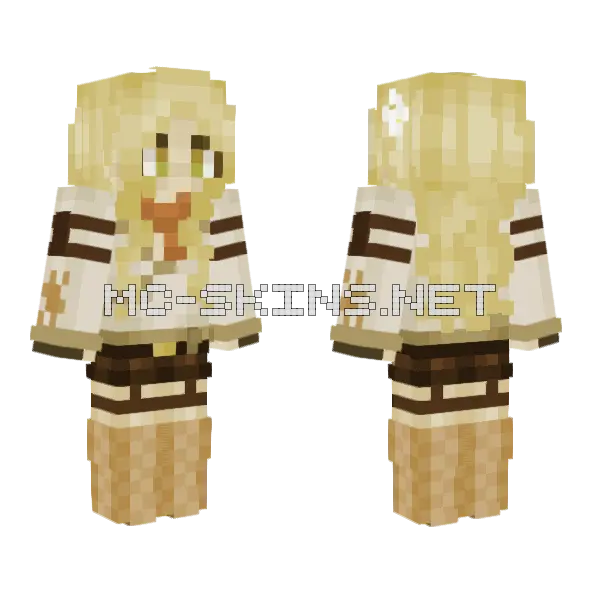 Sunny Re Vibes Combination New Top Minecraft skin, front and back