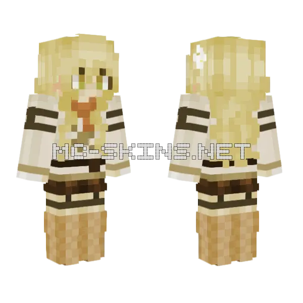 Sunny Re Vibes Combination Updated Minecraft skin, front and back