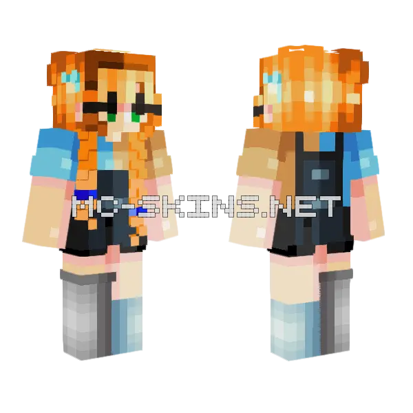 Sunshine Ranch RSCE Minecraft skin, front and back