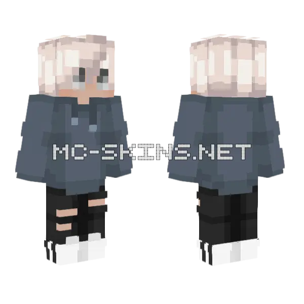 Sup Man Minecraft skin, front and back