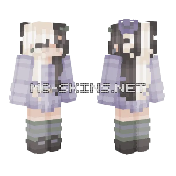 Sup Witches Minecraft skin, front and back