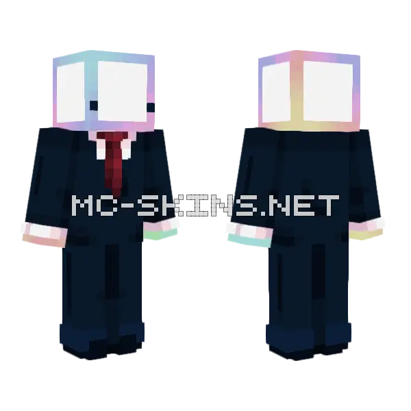 Super Dang Stylish Minecraft skin, front and back