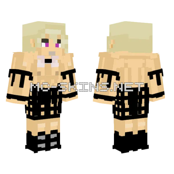 Suro Gon Minecraft skin, front and back