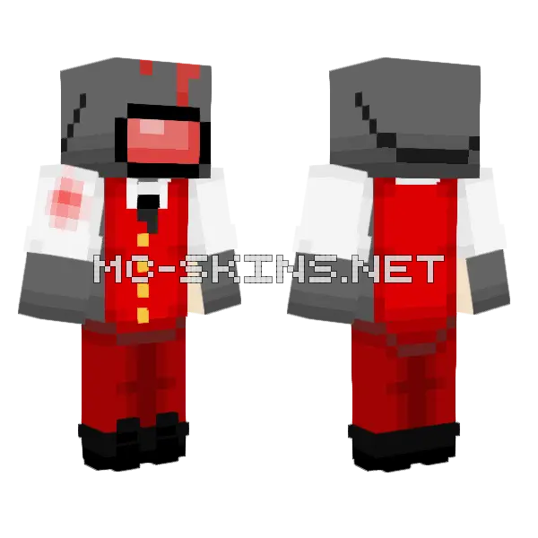 Sus Skin Minecraft skin, front and back