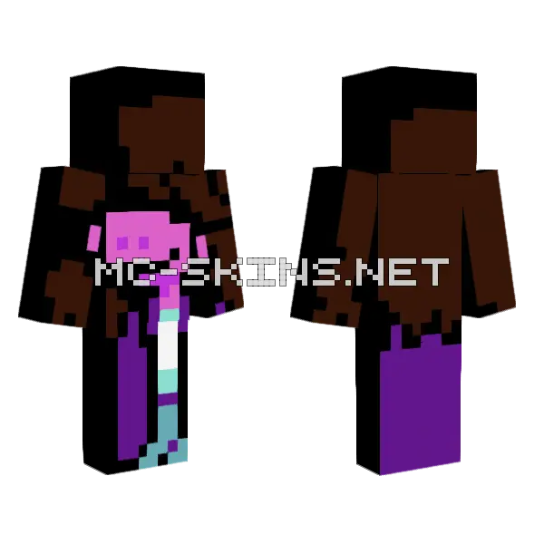 Susie Minecraft skin, front and back