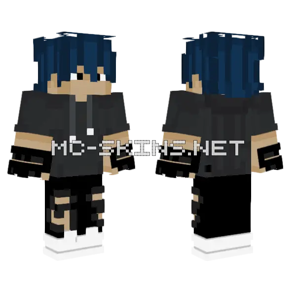 Sutoikku Boy Minecraft skin, front and back
