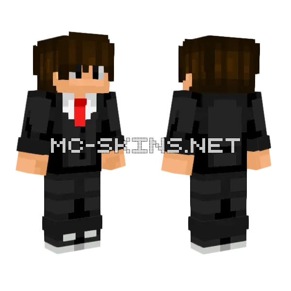 Sveltest It S Buisiness Minecraft skin, front and back