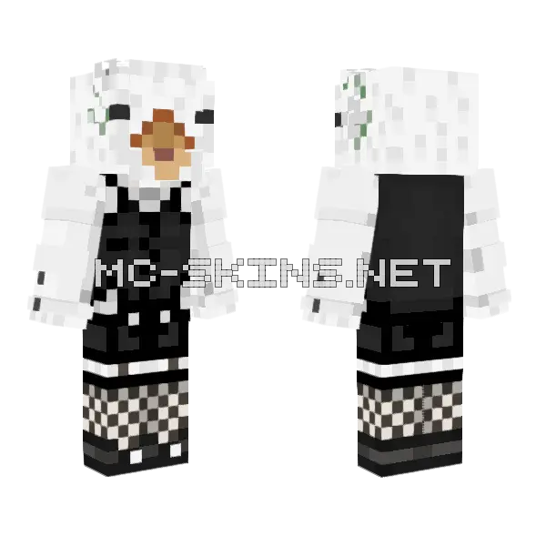Swan Ant Minecraft skin, front and back