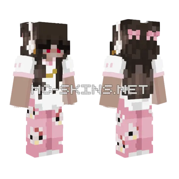 Sweet Colada Pajamas, front and back