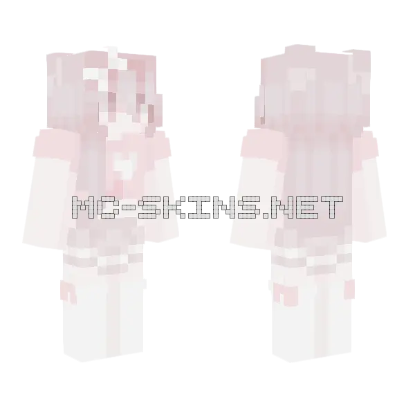 Sweet Dreams Sleep Well Minecraft skin, front and back