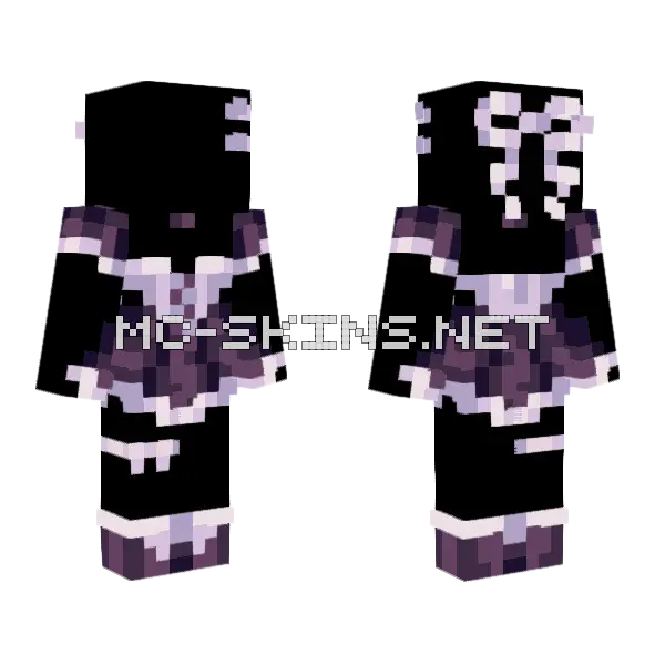 Sweet Hehe Base Minecraft skin, front and back