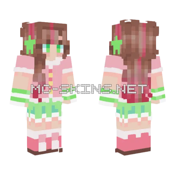 Sweet Strawberry Girl, front and back