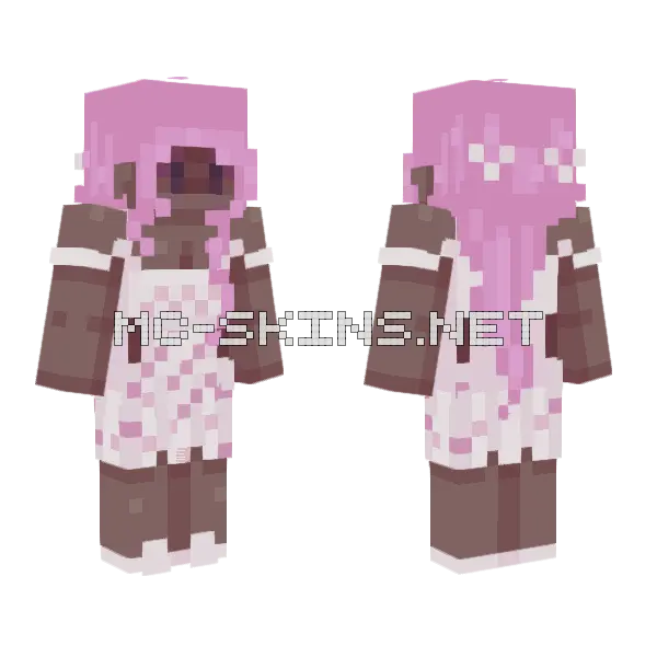 Sweet Summer Minecraft skin, front and back