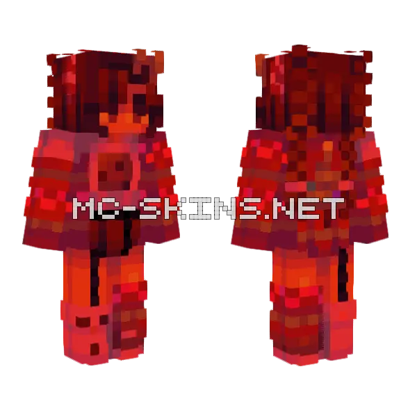 Sweet Tooth Minecraft skin, front and back