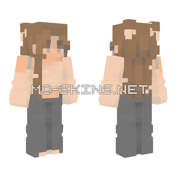 Swiss Meringue SFA 4 Minecraft skin, front and back